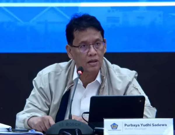 Menteri Keuangan Purbaya Yudhi Sadewa saat memebrikan keterangan dalam konferensi pers APBN KITA (Dok : Ist).