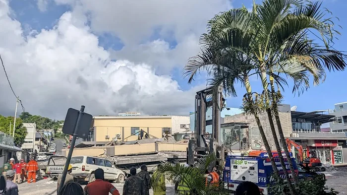 Gempa Vanuatu, (Dok: STR / AFP).