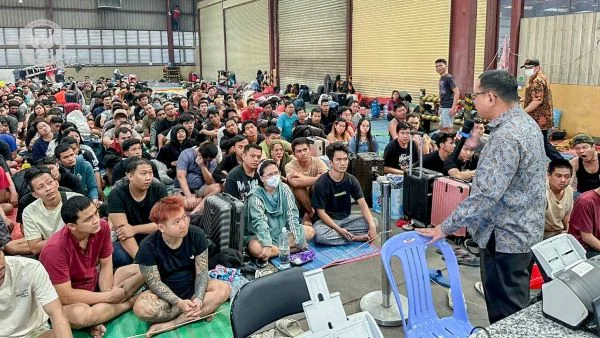 WNI melapor ke KBRI Phnom Penh minta dipulangkan ke Indonesia (Dok : ist).