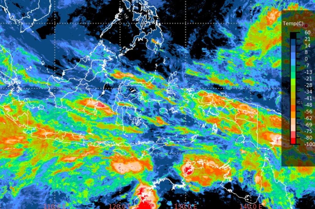 Potensi peningkatan cuaca ekstrem di sebagian wilayah Indonesia (Dok : BMKG).
