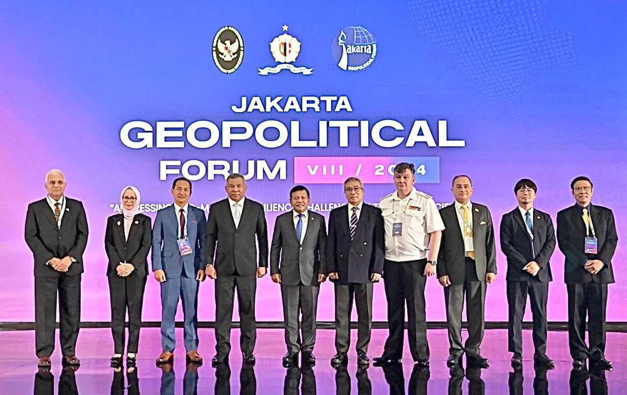 Mewakili Menhan Prabowo, Wamenhan Beri Keynote Speech Dalam Jakarta Geopolitical Forum VIII/2024./Ist