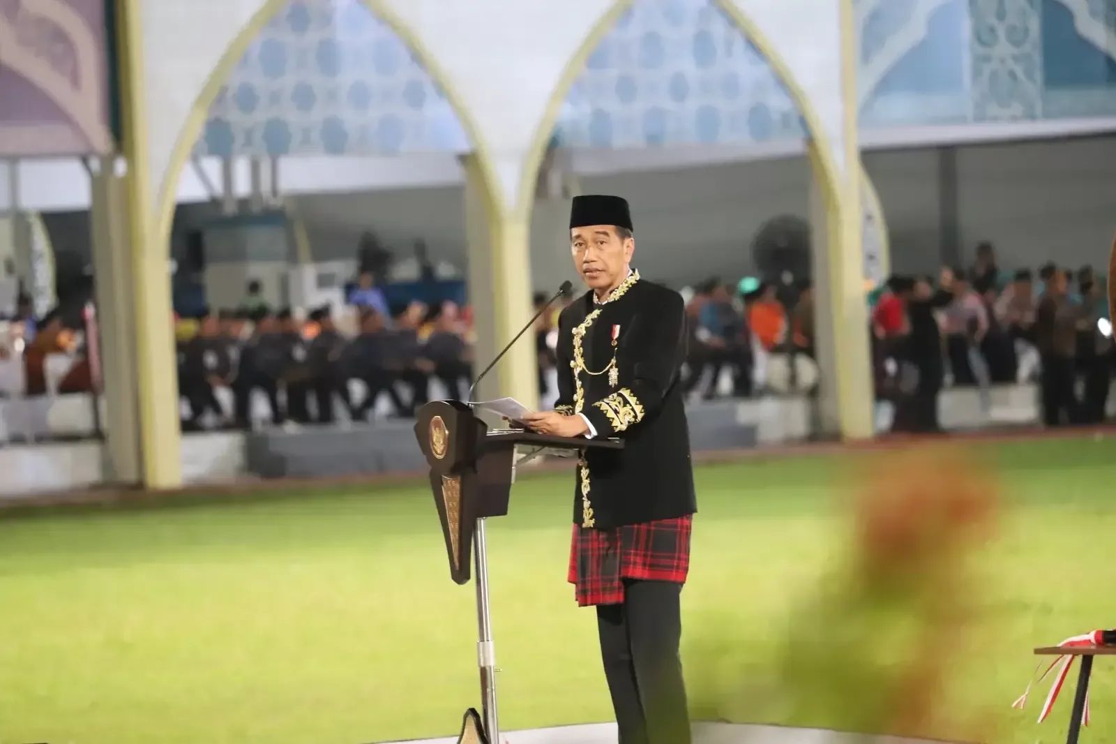 Presiden RI Joko Widodo (Jokowi) saat membuka MTQ Nasional Ke-30 di Samarinda, Kaltim./Ist