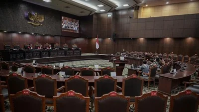 Ilustrasi - Sidang MK tentang UU TNI