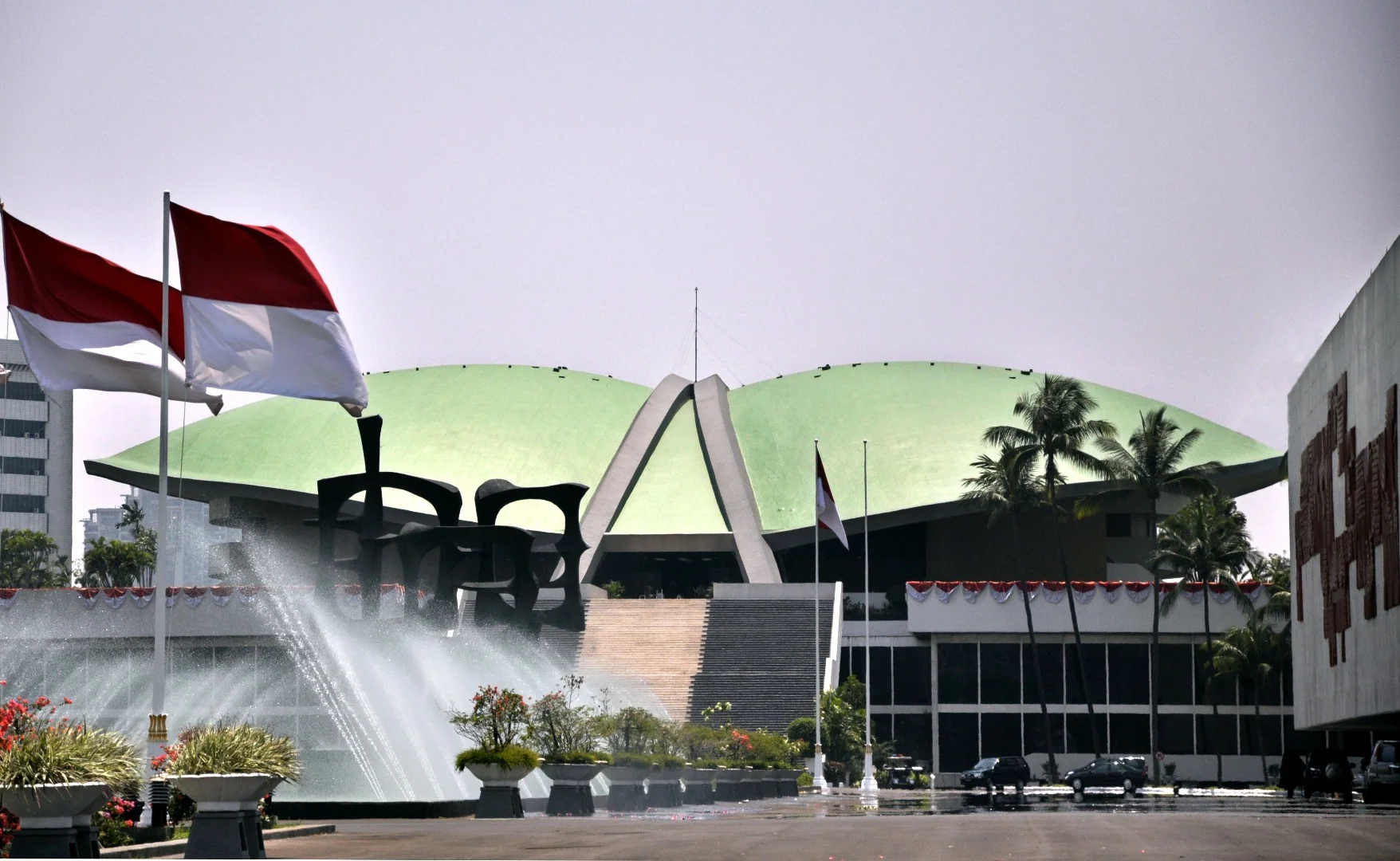 Suasana di Kompleks Parlemen atau Gedung DPR Jakarta./Ist