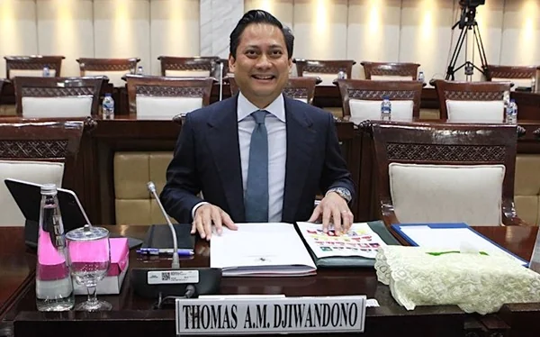 Thomas Djiwandono resmi disahkan menjadi Deputi Gubernur Bank Indonesia (Dok : Ist).