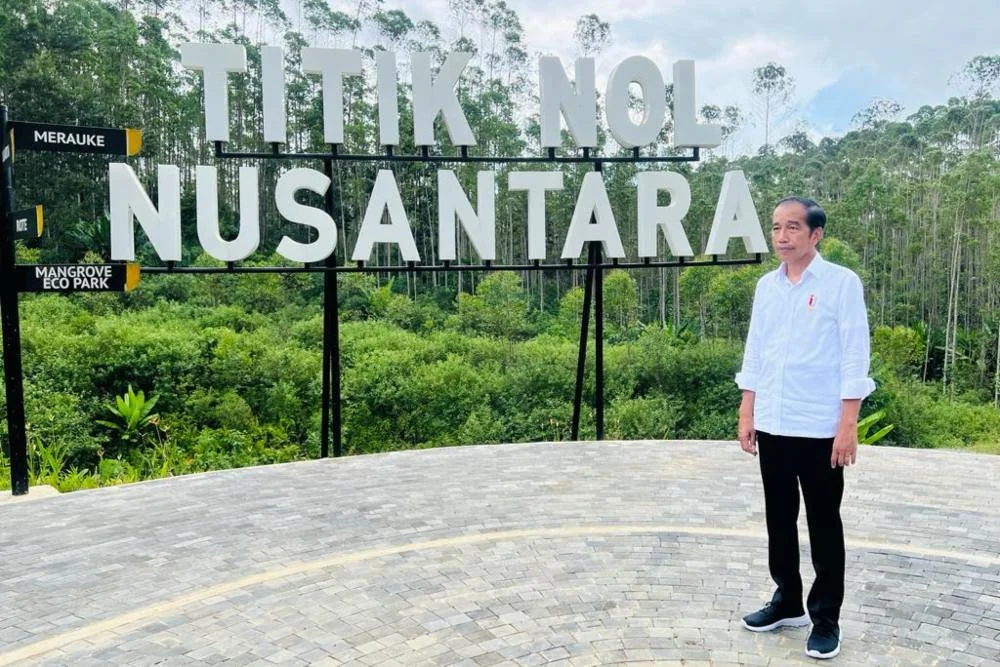 Jokowi Tempati Kantor di IKN./Ist