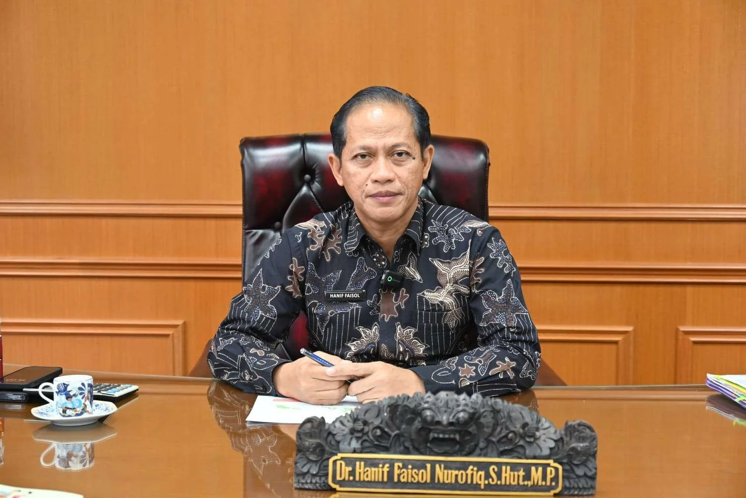 Menteri Lingkungan Hidup (Menteri LH) Hanif Faisol Nurofiq
