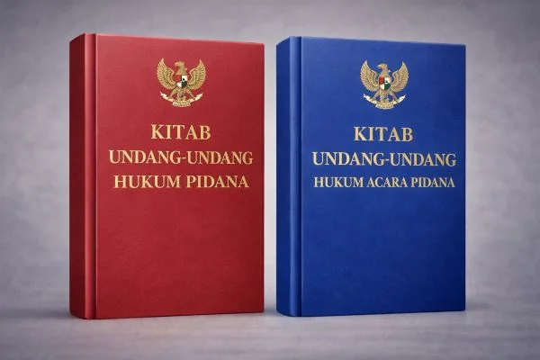 Ilustrasi KUHP dan KUHAP (Dok : Int).
